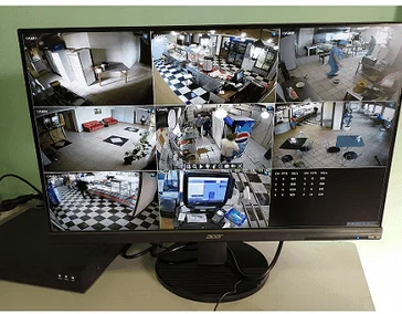 Система видеонаблюдения с видеорегистратором