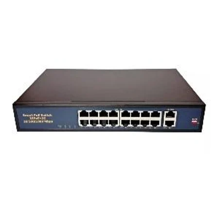 16-портовый неуправляемый PoE+ коммутатор F162G