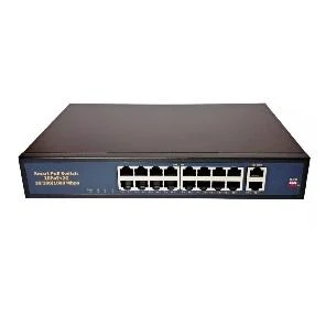 16-портовый неуправляемый PoE+ коммутатор F162G